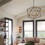 Elstead Lighting Astrid lampa wisząca 5x60 W złota-brązowa HK-ASTRID-5P zdj.4