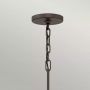 Elstead Lighting Astrid lampa wisząca 5x60 W złota-brązowa HK-ASTRID-5P zdj.8