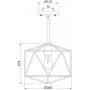 Elstead Lighting Astrid lampa wisząca 1x60 W złota-brązowa HK-ASTRID-MP zdj.2