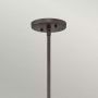 Elstead Lighting Astrid lampa wisząca 1x60 W złota-brązowa HK-ASTRID-MP zdj.3