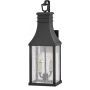 Elstead Lighting Beacon Hill kinkiet zewnętrzny 2x40 W czarny HK-BEACON-HILL-M-MB zdj.1