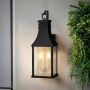 Elstead Lighting Beacon Hill kinkiet zewnętrzny 2x40 W czarny HK-BEACON-HILL-M-MB zdj.6
