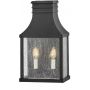 Elstead Lighting Beacon Hill kinkiet zewnętrzny 2x40 W czarny HK-BEACON-HILL7-MB zdj.1