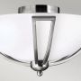 Elstead Lighting Bolla lampa podsufitowa 2x60 W nikiel HK-BOLLA-F zdj.3