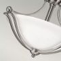 Elstead Lighting Bolla lampa wisząca 2x100 W biała-srebrna HK-BOLLA-SF zdj.4