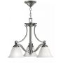 Elstead Lighting Bolla lampa wisząca 3x60 W nikiel HK-BOLLA3 zdj.1