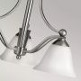 Elstead Lighting Bolla lampa wisząca 3x60 W nikiel HK-BOLLA3 zdj.5