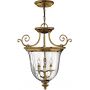 Elstead Lighting Cambridge lampa wisząca 3x60 W mosiądz oksydowany HK-CAMBRIDGE-P-S zdj.1