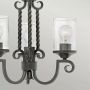 Elstead Lighting Casa lampa wisząca 3x60 W czarna HK-CASA3 zdj.4