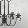 Elstead Lighting Casa lampa wisząca 5x60 W czarna HK-CASA5 zdj.4
