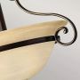 Elstead Lighting Cello lampa podsufitowa 2x60 W brązowa HK-CELLO-SF zdj.4