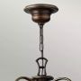 Elstead Lighting Cello lampa wisząca 9x60 W brązowa HK-CELLO9 zdj.4