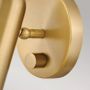 Elstead Lighting Dax kinkiet 1x8 W mosiądz HK-DAX1-HB zdj.3