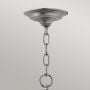 Elstead Lighting Gentry lampa wisząca 6x60 W pewter HK-GENTRY-P-L-PW zdj.3