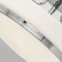 Elstead Lighting Harper lampa podsufitowa 3x60 W biała-chrom polerowany HK-HARPER-SFM-CM zdj.4