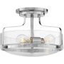 Elstead Lighting Harper lampa podsufitowa 3x60 W chrom polerowany-przezroczysta HK-HARPER-SFS-CM-CS zdj.1