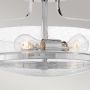Elstead Lighting Harper lampa podsufitowa 3x60 W chrom polerowany-przezroczysta HK-HARPER-SFS-CM-CS zdj.5