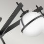 Elstead Lighting Hollis lampa podsufitowa 5x40 W biała-czarna HK-HOLLIS-5-O-BK zdj.5