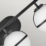 Elstead Lighting Hollis kinkiet 3x40 W biały-czarny HK-HOLLIS3-O-BK-BATH zdj.5