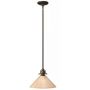 Elstead Lighting Mayflower lampa wisząca 1x60 W brązowa HK-MAYFLOWER-P-B zdj.1