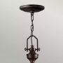 Elstead Lighting Mayflower lampa wisząca 3x60 W brązowa HK-MAYFLOWER-P-C zdj.3