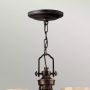 Elstead Lighting Mayflower lampa wisząca 3x60 W brązowa HK-MAYFLOWER3 zdj.3