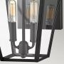 Elstead Lighting Palma kinkiet zewnętrzny 2x40 W czarny HK-PALMA-M-BK zdj.5