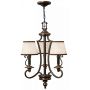 Elstead Lighting Plymouth lampa wisząca 3x40 W brązowa HK-PLYMOUTH3 zdj.1