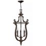 Elstead Lighting Plymouth lampa wisząca 4x40 W brązowa HK-PLYMOUTH4-P zdj.1