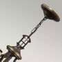 Elstead Lighting Plymouth lampa wisząca 6x40 W brązowa HK-PLYMOUTH6 zdj.4