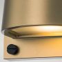 Elstead Lighting Scout kinkiet zewnętrzny 1x8 W mosiądz HK-SCOUT-PHB zdj.4
