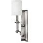 Elstead Lighting Sussex kinkiet 1x40 W nikiel HK-SUSSEX1 zdj.1