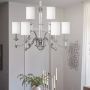 Elstead Lighting Sussex lampa wisząca 9x40 W nikiel HK-SUSSEX9 zdj.4