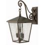 Elstead Lighting Trellis kinkiet zewnętrzny 4x60 W brązowy HK-TRELLIS2-L zdj.1
