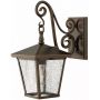 Elstead Lighting Trellis kinkiet zewnętrzny 1x60 W brązowy HK-TRELLIS2-S zdj.1