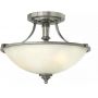 Elstead Lighting Truman lampa podsufitowa 3x60 W nikiel HK-TRUMAN-SF zdj.1