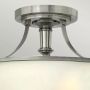 Elstead Lighting Truman lampa podsufitowa 3x60 W nikiel HK-TRUMAN-SF zdj.3