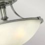 Elstead Lighting Truman lampa podsufitowa 3x60 W nikiel HK-TRUMAN-SF zdj.4