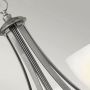 Elstead Lighting Truman lampa wisząca 5x60 W nikiel HK-TRUMAN5 zdj.4