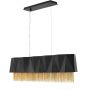 Elstead Lighting Zuma lampa wisząca 6x60 W czarna/złota HK-ZUMA-ISLE-SBG zdj.1