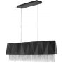 Elstead Lighting Zuma lampa wisząca 6x60 W czarna/srebrna HK-ZUMA-ISLE-SBS zdj.1