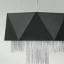 Elstead Lighting Zuma lampa wisząca 6x60 W czarna/srebrna HK-ZUMA6-SBS zdj.3