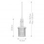 Elstead Lighting Ahrendale lampa wisząca 1x60 W brązowa KL-AHRENDALE-MP zdj.2