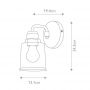 Elstead Lighting Aivian kinkiet 1x60 W mosiądz KL-AIVIAN1-WBR zdj.2
