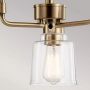 Elstead Lighting Aivian lampa wisząca 3x60 W mosiądz KL-AIVIAN3-WBR zdj.3