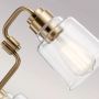 Elstead Lighting Aivian lampa wisząca 3x60 W mosiądz KL-AIVIAN3-WBR zdj.4