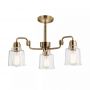 Elstead Lighting Aivian lampa wisząca 3x60 W mosiądz KL-AIVIAN3-WBR zdj.6