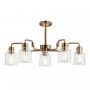 Elstead Lighting Aivian lampa wisząca 5x60 W mosiądz KL-AIVIAN5-WBR zdj.5