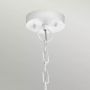 Elstead Lighting Beacon Square lampa wisząca 1x60 W biała KL-BEACON-SQUARE8-WHT zdj.3