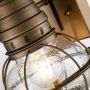 Elstead Lighting Bridge Point kinkiet zewnętrzny 1x60 W mosiądz KL-BRIDGEPOINT-S-NBR zdj.4